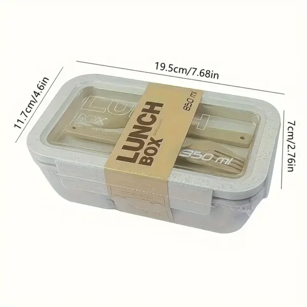 1719471628261-16029283218c4b58a4787a8d1e05dfd3-goods Microwave Safe Lunch Box Set 850ml