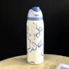 Blue Bow Pattern Stainless Steel Water Bottle