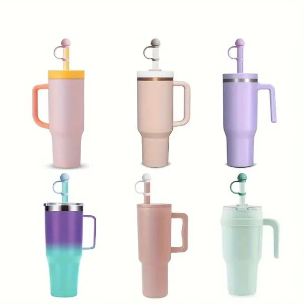 5648dc1f-bf6f-4687-a990-fd5556c12036 6pcs Silicone Straw Caps for Tumblers