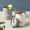 7ef153ad6b283dd9200be99c9066c1e7 Stainless Steel Insulated Coffee Cup with Handle And Lid