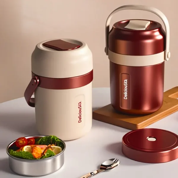 97a5f982-49f9-4266-8097-6f0ed85c9caa Stainless Steel Stackable Insulated Food Container