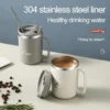 c54be072109ebeef34fdc370bc624b62 Stainless Steel Insulated Coffee Cup with Handle And Lid