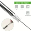 Stainless Steel Straw Set